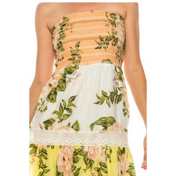 NEW MAGAZINE CLOTHING jamie floral summer dress in multi - Picture 3 of 4